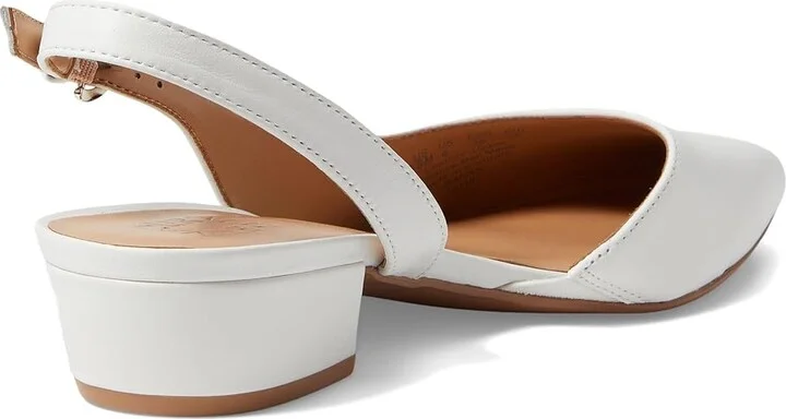 Naturalizer Banks Women's 1-2 inch heel Shoes White Leather : 12 M (B) - Image 4