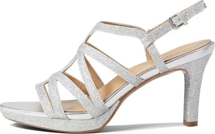 Naturalizer Baylor Women's Shoes Silver Glitter : 9.5 W (C), Synthetic - Image 5