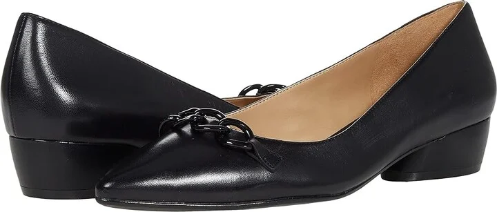 Naturalizer Becca Women's Maryjane Shoes Black Leather 2 : 9.5 N (AA)