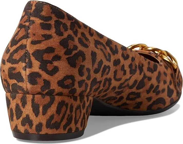 Naturalizer Becca Women's Maryjane Shoes Dark Tan Suede : 7 W (C), Leather - Image 4