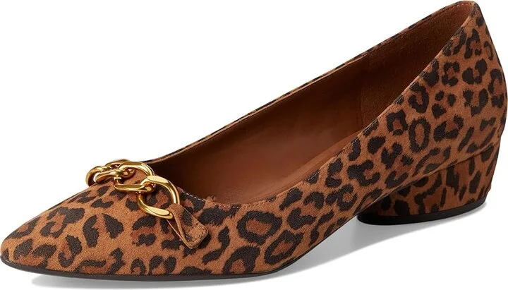 Naturalizer Becca Women's Maryjane Shoes Dark Tan Suede : 7 W (C), Leather - Image 5
