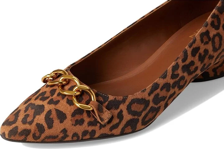 Naturalizer Becca Women's Maryjane Shoes Dark Tan Suede : 7 W (C), Leather - Image 7
