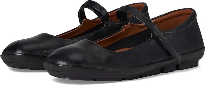 Naturalizer Behold Women's Flat Shoes Black Leather : 11 M (B)