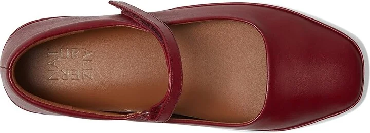 Naturalizer Behold Women's Flat Shoes Cranberry Leather : 6 M (B) - Image 2
