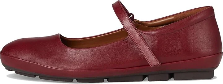 Naturalizer Behold Women's Flat Shoes Cranberry Leather : 6 M (B) - Image 6