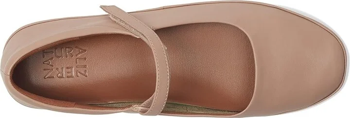 Naturalizer Behold Women's Flat Shoes Warm Taupe Leather : 8 M (B) - Image 2