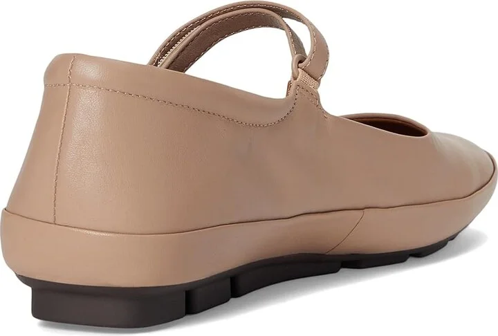 Naturalizer Behold Women's Flat Shoes Warm Taupe Leather : 8 M (B) - Image 4