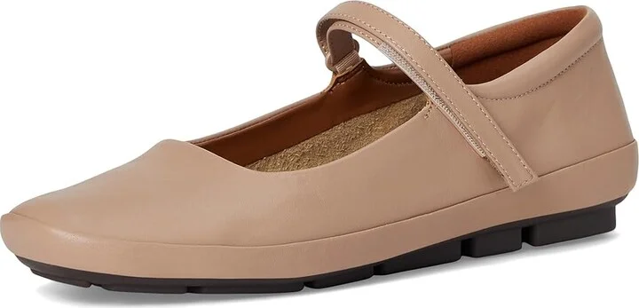 Naturalizer Behold Women's Flat Shoes Warm Taupe Leather : 8 M (B) - Image 5