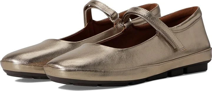Naturalizer Behold2 Women's Shoes Warm Silver Leather : 8 W (C)