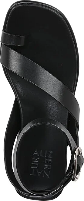 Naturalizer Birch Ankle Straps Women's Sandals Black Leather : 8.5 M (B) - Image 2
