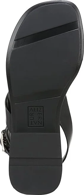 Naturalizer Birch Ankle Straps Women's Sandals Black Leather : 8.5 M (B) - Image 3