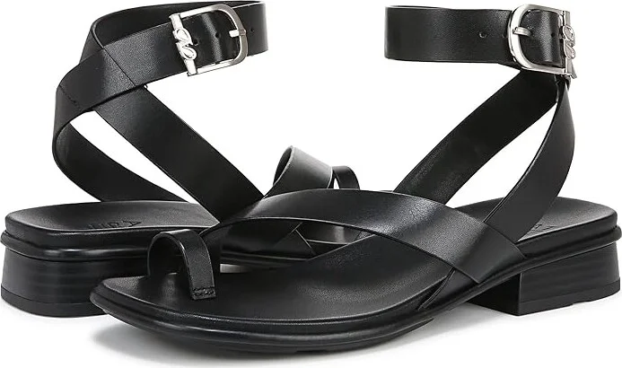 Naturalizer Birch Ankle Straps Women's Sandals Black Leather : 8.5 M (B) - Image 5