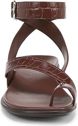 Naturalizer Birch Ankle Straps Women's Sandals Cappuccino Croco Faux Leather : 6.5 M (B) - Image 7
