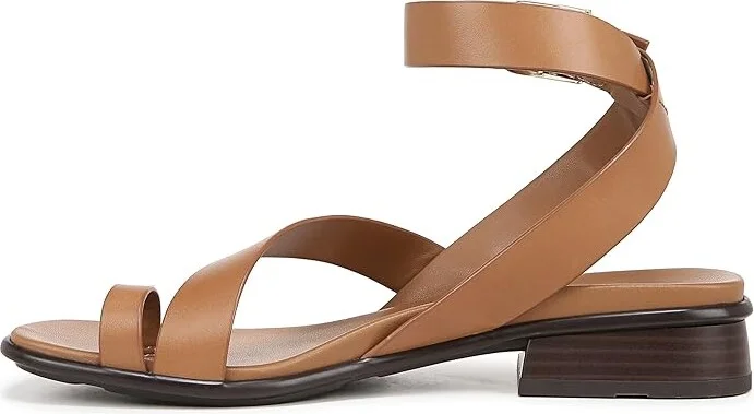 Naturalizer Birch Ankle Straps Women's Sandals Saddle Tan Leather : 6 M (B) - Image 4