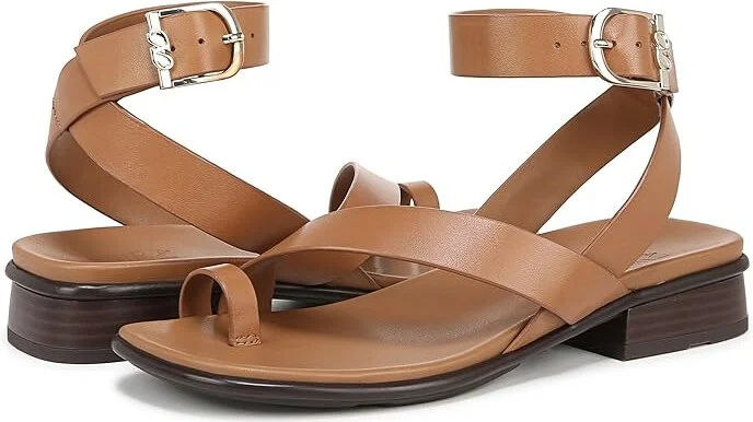 Naturalizer Birch Ankle Straps Women's Sandals Saddle Tan Leather : 6 M (B) - Image 5