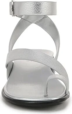 Naturalizer Birch Ankle Straps Women's Sandals Silver Faux Leather : 10 M (B) - Image 7