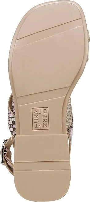 Naturalizer Birch Ankle Straps Women's Sandals White Snake Pattern Leather : 6 M (B) - Image 3