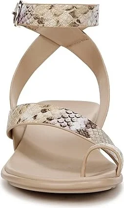 Naturalizer Birch Ankle Straps Women's Sandals White Snake Pattern Leather : 6 M (B) - Image 7
