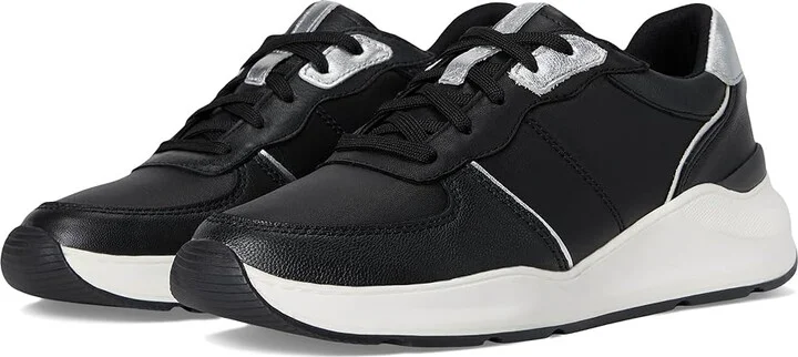 Naturalizer Blossom Women's Shoes Black Leather : 6.5 W (C), Leather/Rubber/Suede