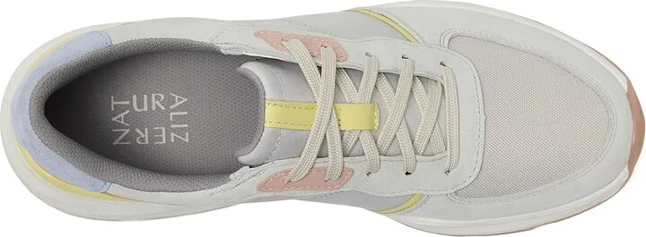 Naturalizer Blossom Women's Shoes Digital Mist Grey Leather & Fabric : 10.5 M (B), Leather/Rubber/Suede - Image 2