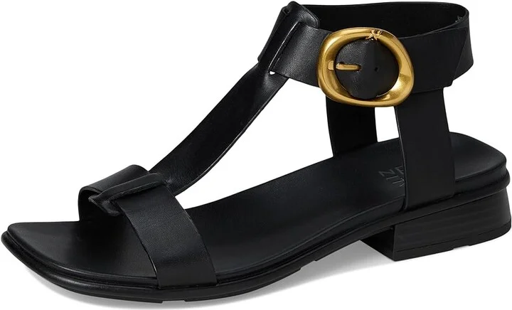 Naturalizer Brandy Women's Shoes Black Leather 1 : 8.5 WW (E) - Image 5
