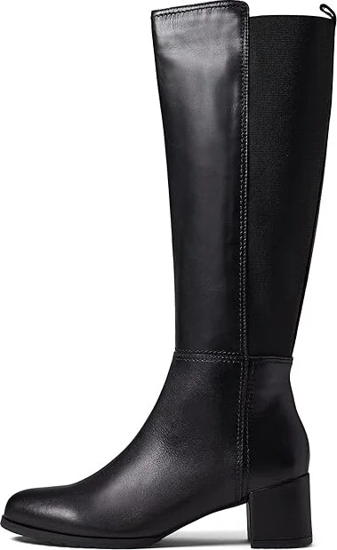 Naturalizer Brent Weatherproof Knee High Boot Women's Boots Black Leather : 8.5 W (C), Leather/Textile - Image 5