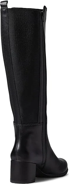 Naturalizer Brent Weatherproof Knee High Boot Women's Boots Black Leather Wide Calf : 6 M (B), Leather/Textile - Image 4