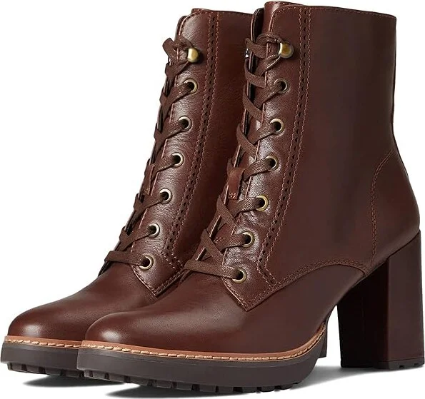 Naturalizer Callie Women's Boots Chocolate Leather : 9 M (B)