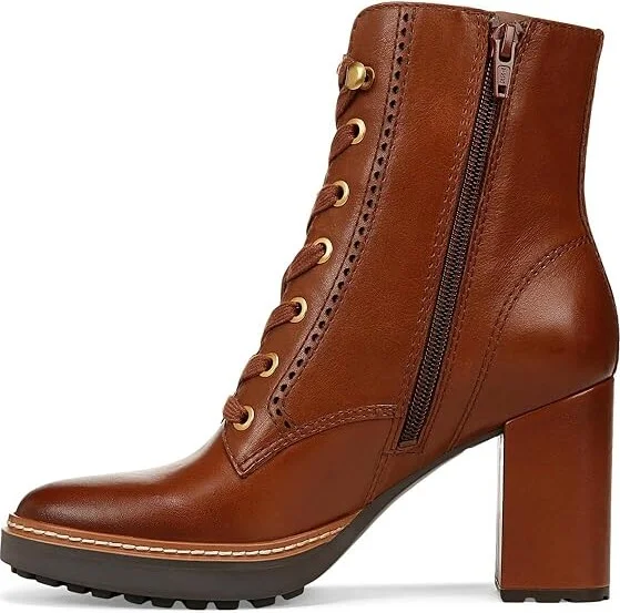 Naturalizer Callie Women's Boots Cider Spice Brown Leather : 11 M (B) - Image 6