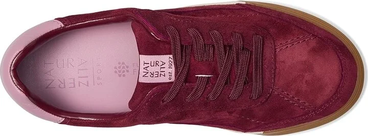 Naturalizer Cami Women's Wedge Shoes Cranberry Red Suede : 8.5 W (C) - Image 2