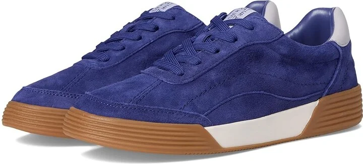 Naturalizer Cami Women's Wedge Shoes Future Dusk Blue Suede : 5.5 M (B)