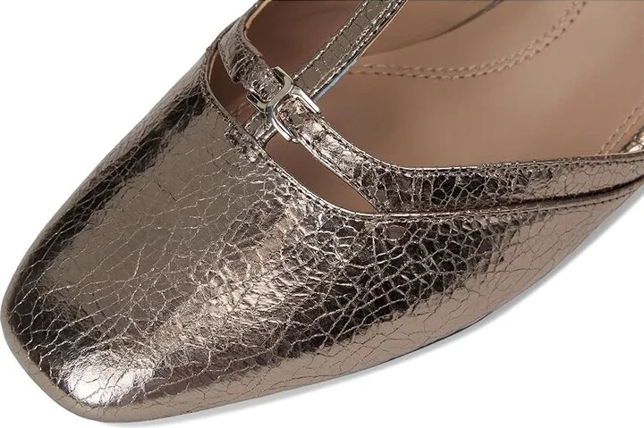 Naturalizer Caresse Women's Flat Shoes Pewter Leather : 9.5 W (C) - Image 7