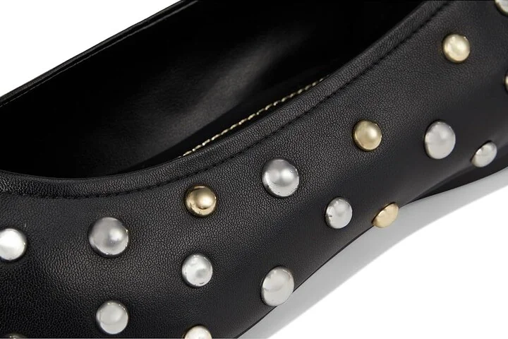 Naturalizer Carla Women's Shoes Black Stud Leather : 11 W (C) - Image 7