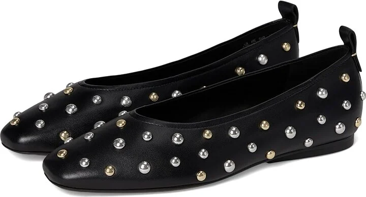 Naturalizer Carla Women's Shoes Black Stud Leather : 11 W (C)