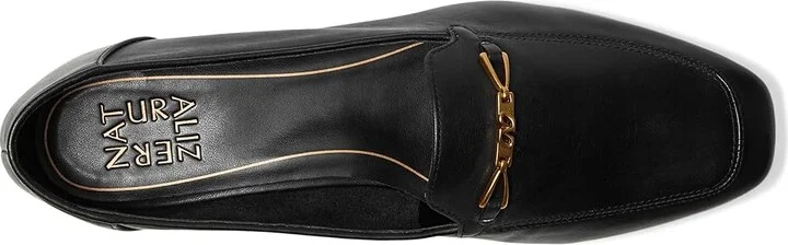 Naturalizer Cecilia Loafers Women's Flat Shoes Black Leather : 5 M (B) - Image 2