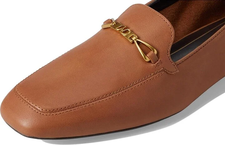 Naturalizer Cecilia Loafers Women's Flat Shoes English Tea Brown Leather : 9.5 M (B) - Image 7