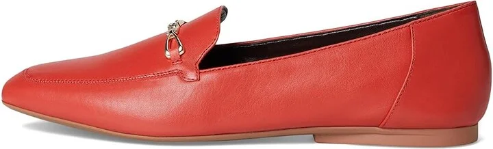 Naturalizer Cecilia Loafers Women's Flat Shoes Pepper Red Leather : 10.5 M (B) - Image 6