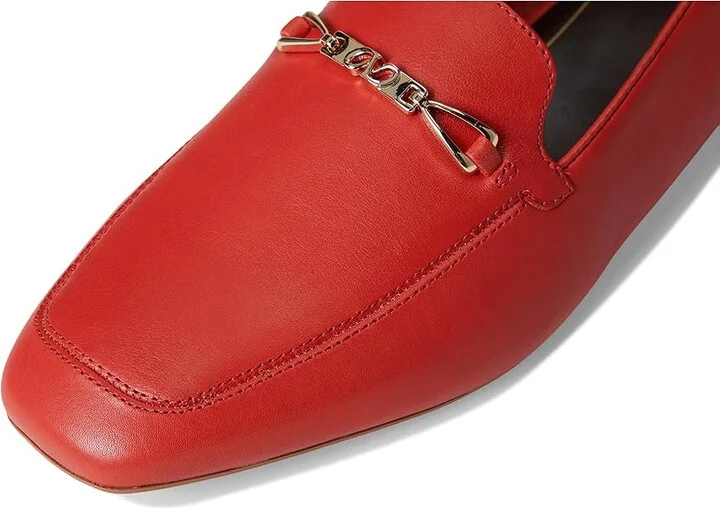 Naturalizer Cecilia Loafers Women's Flat Shoes Pepper Red Leather : 10.5 M (B) - Image 7