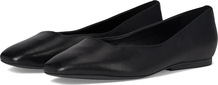 Naturalizer Chelsea Women's Flat Shoes Black Leather : 7.5 M (B)