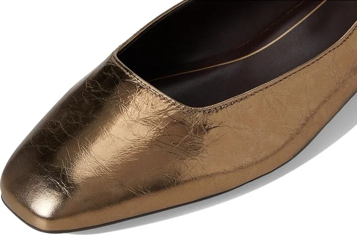 Naturalizer Chelsea Women's Flat Shoes Gold Leather : 5 M (B) - Image 7