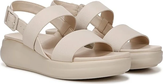 Naturalizer Coast Slingbacks Women's Sandals Porcelain Faux Leather : 10 W (C)