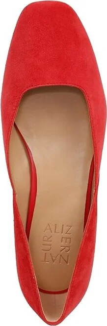 Naturalizer Cody Women's Flat Shoes Crantini Red Suede : 5 M (B), Leather - Image 2