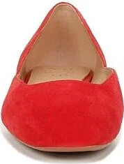 Naturalizer Cody Women's Flat Shoes Crantini Red Suede : 5 M (B), Leather - Image 5