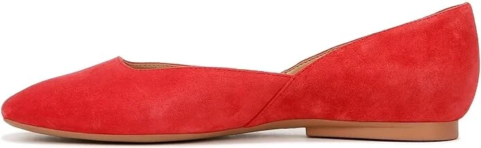 Naturalizer Cody Women's Flat Shoes Crantini Red Suede : 5 M (B), Leather - Image 6