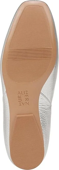 Naturalizer Cody Women's Flat Shoes Silver Croc : 5 M (B), Leather - Image 3