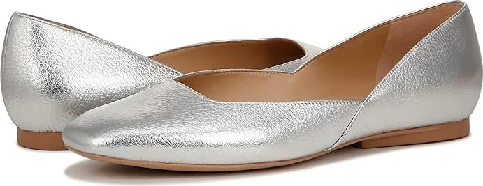 Naturalizer Cody Women's Flat Shoes Silver Croc : 5 M (B), Leather - Image 5