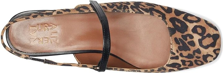 Naturalizer Connie Women's Shoes Leopard Dark Brown : 6.5 W (C), Leather - Image 2