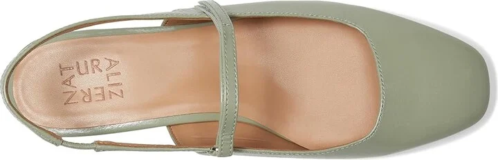 Naturalizer Connie Women's Shoes Pistachio Green Leather : 6.5 W (C) - Image 2