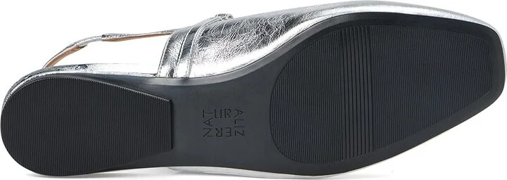 Naturalizer Connie Women's Shoes Silver Leather : 10 M (B) - Image 3