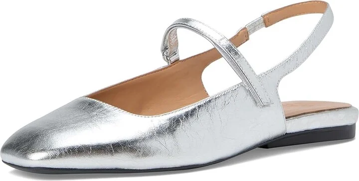 Naturalizer Connie Women's Shoes Silver Leather : 10 M (B) - Image 5